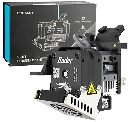 Creality Ufficiale Sprite Extruder Pro Dual Gear Feeding All Metal Design 3.5: 1 Rapporto di trasmissione per Ender 3, Ender 3 Pro, Ender 3 Max, Ender 3 V2，Supporta BL Touch/CR Touch