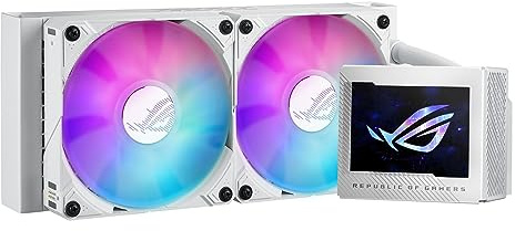 ASUS ROG RYUJIN III 240 ARGB White Edition Procesador Enfriador de líquido todo en uno 12 cm Blanco 1 pieza(s)
