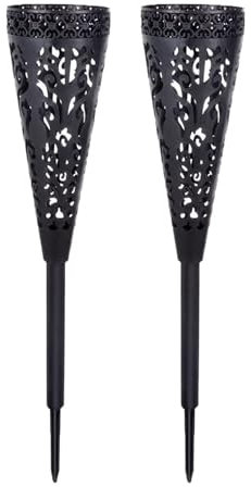 2/4 jarrones de cementerio con pinchos para cementerio y tumbas, para decoración de cementerio, jardín, tumba