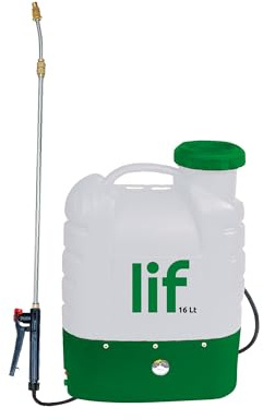 Pompa Irroratrice a Batteria Maya - Alta Capacità da 16 Litri e 12V, Lancia e Braccio Richiudibili, Ergonomica e Basso Consumo, Dimensioni Compatte con Caricabatteria Incluso