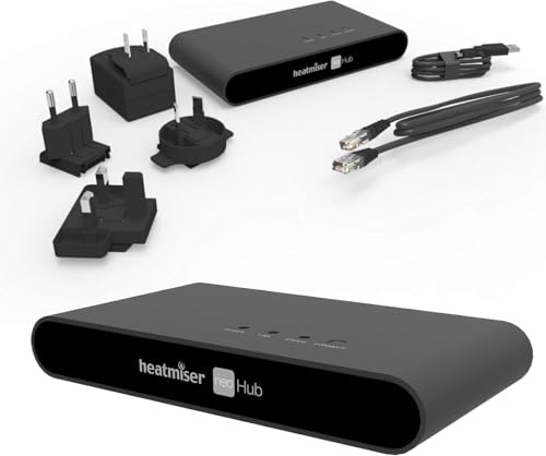 Heatmiser NeoHub Gen2 (Compatible with neoStat, neoStat-HW, neoStat 12v, neoAir v2, neoAir v2-M, neoAir v3, neoStat-e, neoStat-HC, neoPlug) Opt. Control with - Alexa, Google Home, Apple HomeKit, IFTTT