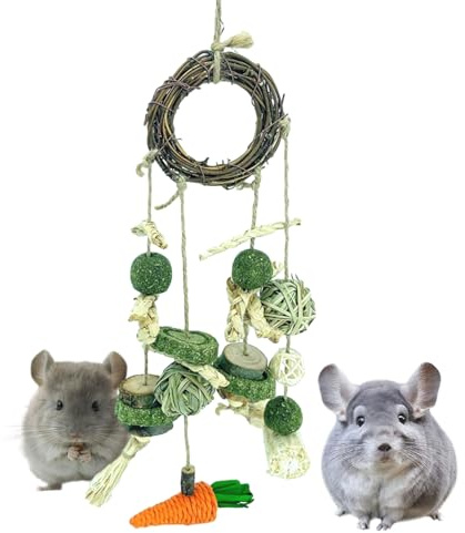 Ensemble Naturel À Mâcher Pour Oiseaux Fait À La Main – Pack De Jouets Suspendus Pour Animaux De Compagnie, Accessoire D'enrichissement Amusant, Collection De Friandises Sûres, Équipement Ludique Pour
