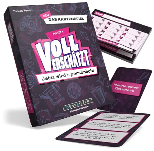 Tankar helt skyddat Party Edition — nu blir det personligt | Partyspel och gissningsspel för 3–12 spelare från 12 år | Roligt kortspel för vänner | ca. 20 minuter