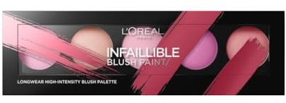 L'Oréal Infallible Blush Paint Palette, 1 Pink