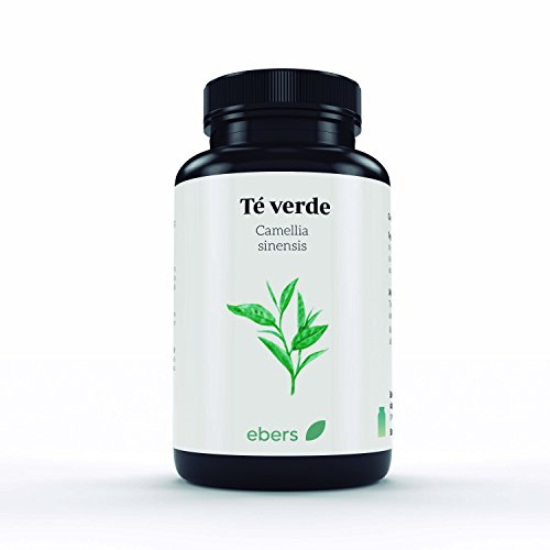 Ebers Té Verde 400 Mg 60 cápsulas vegetales - 3 Paquetes - Antioxidante y Depurativo.