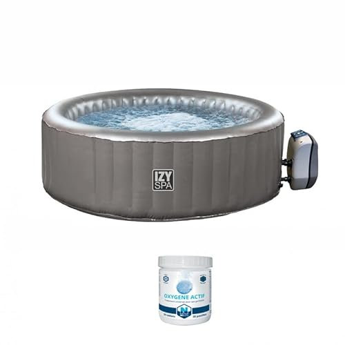 NETSPA Confezione da spa gonfiabile IZY – 2 + 1 posti + ossigeno attivo