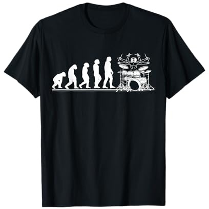 cadeau du batteur Evolution Drummer tambours T-Shirt