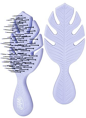 Wet Brush Go Green Mini Detangler Brush - Purple for Unisex 1 Pc Hair Brush