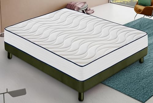 materassi e doghe – Matratze 135x200 cm – Kaltschaummatratze - Steifigkeit h5 – Extra steif - Höhe 20cm (135x200 cm)