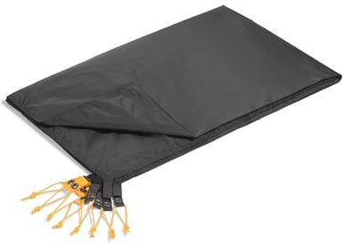 THE NORTH FACE Wawona 8 Footprint - Water Repellent Ground Cover for 8-Person Camping Tent, Asphalt Grey, One Size
