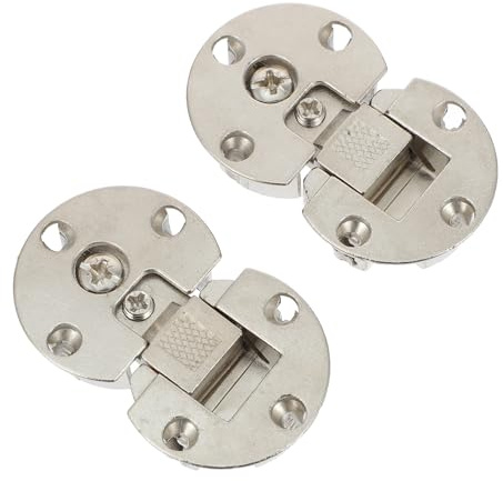 ARTIBETTER Charnières De Porte Dissimulées Pour Armoire Et Table En Alliage De Zinc Charnières Pliantes À Installation Facile