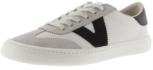 victoria Zapatillas Unisex Olmo Barefoot Efecto Piel & Piezas Color & Serraje 1186100 para Adulto Negro 38