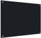 Tomostar Crédence de Cuisine en Verre, Fond de Hotte Protection Contre éclaboussures Dosseret de Cuisine Noir 80x60 cm Verre trempé