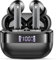 Cuffie Bluetooth senza fili Bluetooth 5.4 in Ear Cuffie con 4 Enc Noise Cancelling Mics, 48 ore HiFi Stereo Senza Fili con Display LED, IP7 Impermeabile Auricolari per Sport Lavoro