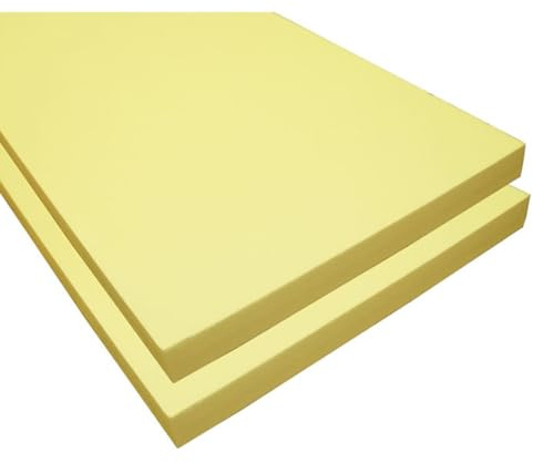 LoviStore Pannelli in Xps, Isolante Termico, Lastra in Polistirene Estruso 58 cm x 122 cm, spessore 2 cm, per Isolamento, Coperture, Tetti, Pareti (50)