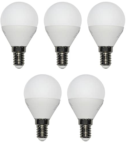 LED Lampe Energiesparlampe E14 5er Set LED Birne 5x 4 Watt 320 Lumen Kaltweiss 4000K Ersatz für 40W Lampe…