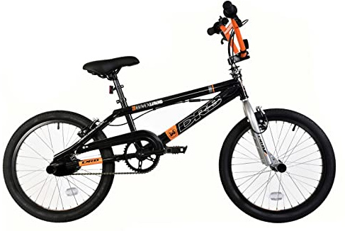 Dallingridge Legend 20 Freestyle BMX Bike w/ 360 Gyro - Gloss Black/Orange/Silver