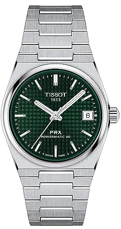 Tissot Orologio da donna analogico automatico PRX Swiss Made