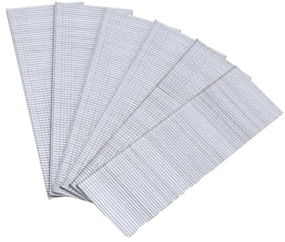 JOVANT Clous de finition galvanisés de calibre 18, 5,1 cm de long, 960 points pour pistolet à ongles électrique sans fil (un type de boîte) (F50)