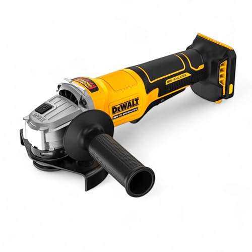 DEWALT DCG408N 18V XR Li-ion Cordless Brushless 125mm Angle Grinder with Paddle Switch Body Only