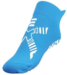 R-evenge Kinder Schwimm-Socke Mit Anti-Rutsch Sohle für Mehr Sicherheit Am Beckenrand - Aqua-Socke Bade-Schuhe für Mädchen und Jungen (Azzuro/Verde, M)