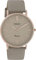Oozoo Vintage Armbanduhr mit Glitzer Lederband 40 MM Rose/Taupe/Taupe C20167