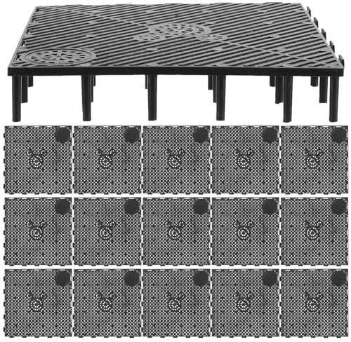 ULTECHNOVO 20pcs Aquarium Sand Gravel Filter Board 40 Gallon Fish Tank Fish Tank Divider 55 Gallon Aquarium Stand Undergravel Filter Substrate for Planted Freshwater Planted