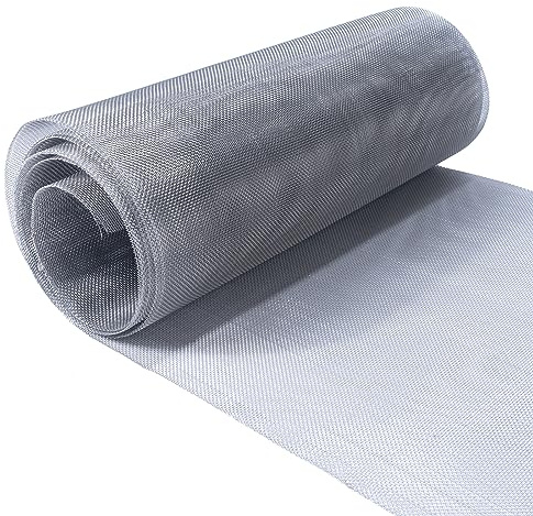 Wire Mesh Roll 30CM X 3M 20 Mesh 304 Stainless Steel Woven Wire Mesh Never Rust，Pest Rat Mesh for Preventing Rats Squirrel and Mouse Access TXZWJZ