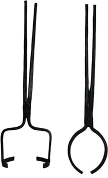Pince creuset 4 kg à 8 kg pour faire fondre le métal, outils de moulage de fonderie - Pince de levage et de versement - 48,3 cm