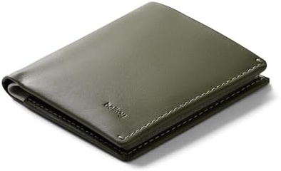 Bellroy Note Sleeve – dünne Lederbörse, optional RFID-Schutz (max. 11 Karten und Scheine)- Willow