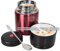 Thermobehälter für Essen 800ml, Edelstahl Warmhaltebehälter mit Löffel, Thermoschüssel mit Deckel, Thermoskanne Essen Auslaufsicher, Thermo Lunchbox für Suppen, Babybrei, Porridge