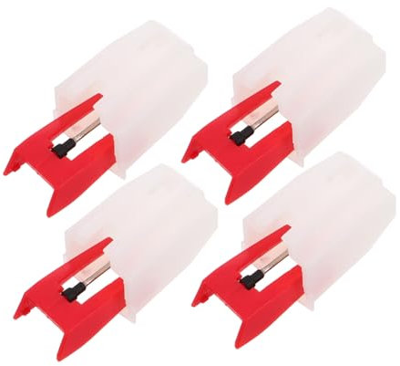 Warmhm 4stücke Ersatz Plattenspielernadeln Für Schallplatten Phonographennadel Für Vintage Plattenspieler Plattenspieler-ersatznadeln