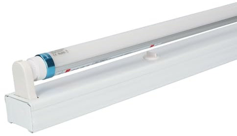 HOFTRONIC - LED Röhrenlampe T8 G13 120cm 18 Watt 2520lm 6000K Kaltweiß 140lm/W IP20 Flimmerfrei Leuchtstoffröhre Energiesparlampen Bürobeleuchtung für Garage Konferenzraum Büro Schule Restaurants
