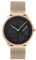 Calvin Klein Analog Quarzuhr Für Männer und Frauen Kollektion Iconic MESH - 40MM mit Rotgoldfarbenes Edelstahl-Mesh-Gliederarmband - 25200029