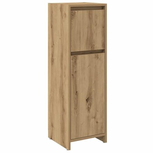 vidaXL Badrumsskåp artisan ek 30x30x95 cm konstruerat trä