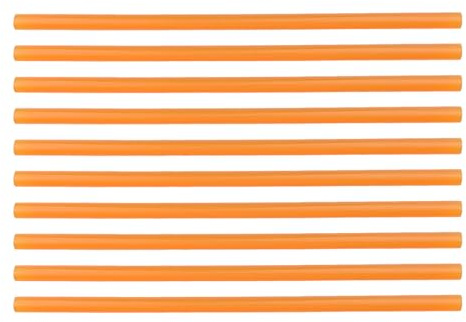 10Pcs Colle A Caldo Stick Full Size Colorato Hot Melt Stick Stick Adesivi per Festival Decorazione Un Vetro