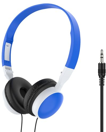 Cuffie per computer | Cuffie over-ear cablate per computer, cuffie da gioco portatili, cuffie sovrauricolari con cavo per computer e tablet
