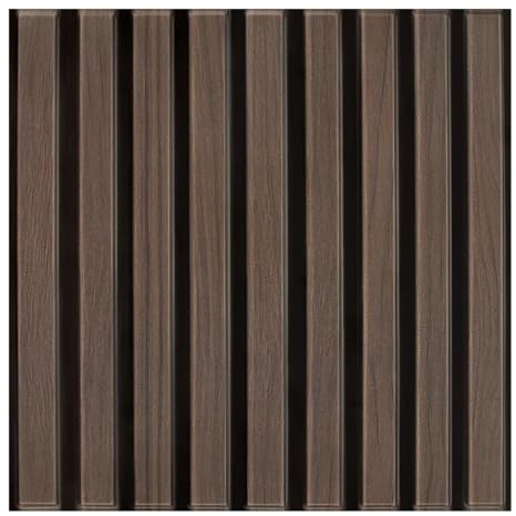 Commomy Pannelli murali 3D legno pannello da parete vintage, 10 pezzi, 30 x 30 cm, ​​legno pannelli per pareti decorativi rivestimento murale in PVC per salotto, camino, camera da letto, cucina
