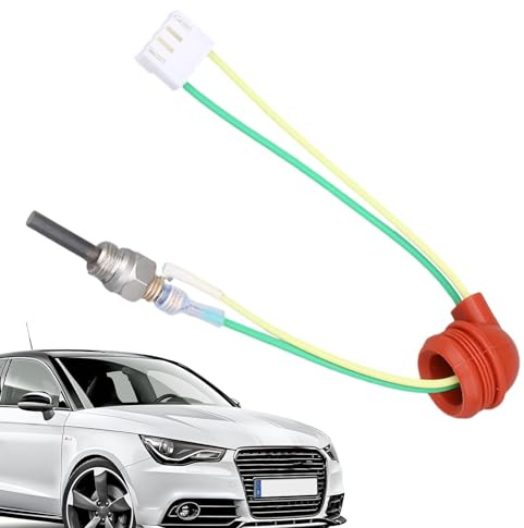 Holdes Kit de mantenimiento de calefacción de estacionamiento, calentador brillante para diseño de enchufe cuadrado, kit de bujías de calentamiento rápido con sombrero rojo, amarillo y verde