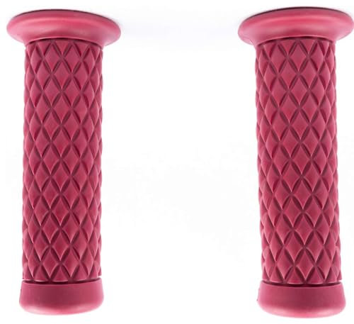 AUTOZOCO Empuñadura para Manillar de Motocicleta, Grips y Mangos de Goma Antideslizante para Moto, 22 cm, 2 Unidades