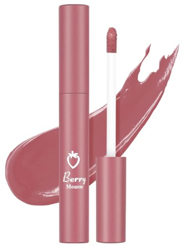 BUTBU Flytande läppstift, Soft Matte flytande läppstift, långvarig läppfärg, fläckbeständig, Infaillible Matte Resistance, vegansk formel -02