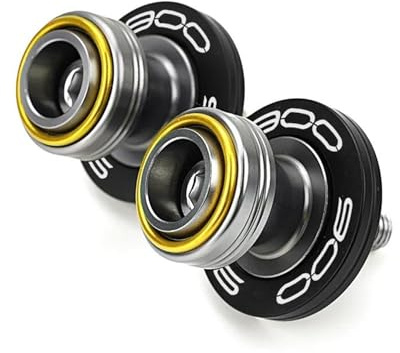 Diábolos M8 para Kawasaki Z900 Z 900 RS SE Z900RS Z900SE 2017-2025 Tornillos para Soportes De Basculante De Motocicleta Soportes para Caballete(Oro)