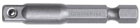 Gedore RED 3300150 Adaptateur entraînement 1/4 4kt x 1/4 6 pans L.5 0mm