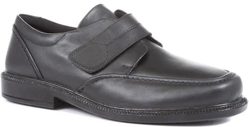 Adjustable Leather Shoes - Black Size 9