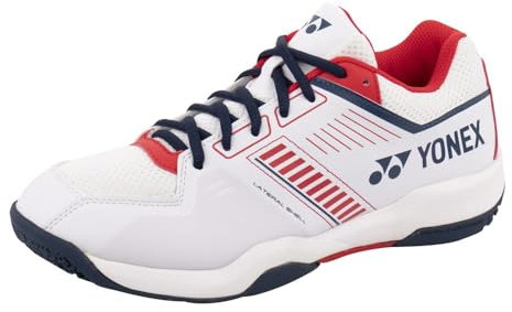 Yonex Mens Strider Flow Badminton Shoe Size: 8White/Red
