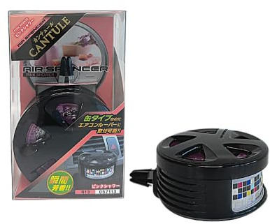 Air Spencer Cantule Can Holder Air Conditioner Vent Attaching Type JDM Car Mods Air Freshener - Pink shower