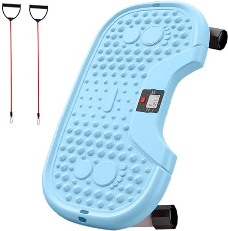 Tränings steg, tvinnad bärbar bentränare, 1 st, kompakt fitnessmaskin, magmuskel tränare, överkroppens balansverktyg, för utomhusbruk, vardagsrum, sovrum, balkong, kontor, kvinnor