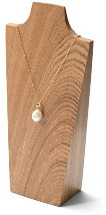 Oirlv Buste pour Collier En Bois,Buste Bijoux,