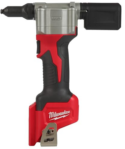 Milwaukee Nietzange Kompakt 12 Volt - ohne Akku M12 BPRT-0 Rot und Schwarz