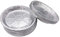 Premium 6 Aluminum Foil Pie Pans 50pcs/Set. Disposable Tin Plates for Pies Tart Quiche